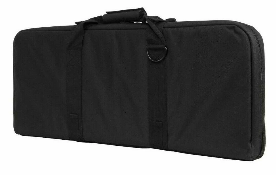 VISM Short Double Rifle Case DLX 28" Tactical Small Rifle Bag Carbine Bag BLK - Image 4 of 4