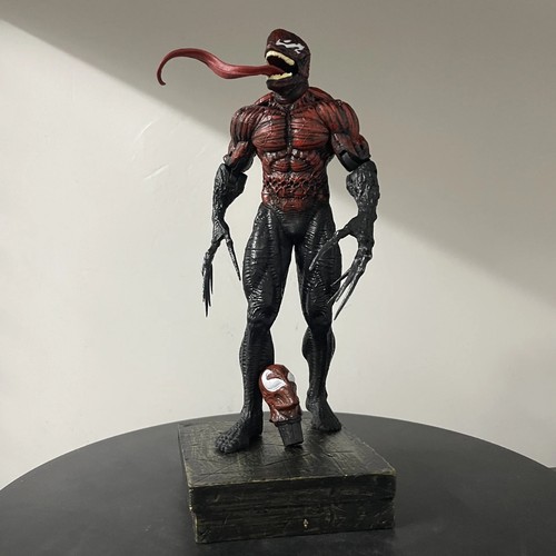 26cm Venom Symbiote Action Figure Toys With 2 replaceable head carvings Venom - Picture 10 of 22