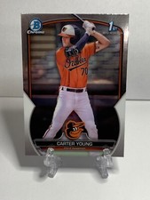 2023 Bowman Chrome 1st Carter Young Baltimore Orioles #BCP-183