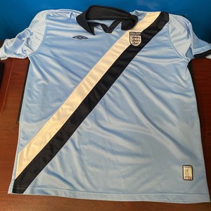 light blue england shirt
