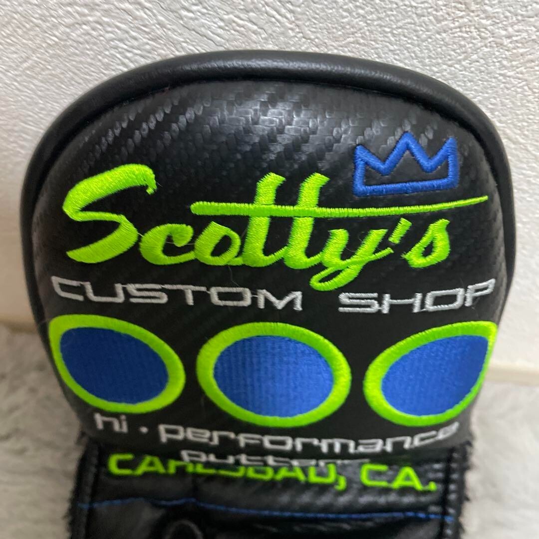 Scotty Cameron 2009 Custom Shop Select Lg Mallet Turbo Lime Headcover Rare
