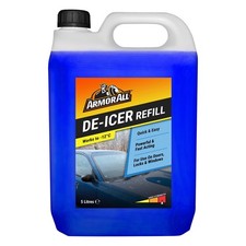 Armor All De-icer 5 L, Refill, Fast Acting Deicer, Car Windows, Locks