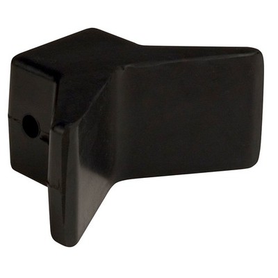 C.E. Smith Bow Y-Stop - 3'' x 3'' - Black Natural Rubber CE SMITH 29551  Expedited