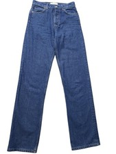 Reformation Cynthia High Rise Straight Jeans Womens 26 Blue Medium Wash Denim