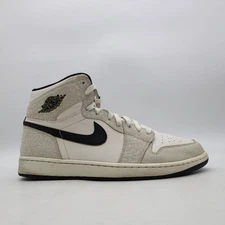 Nike Air Jordan 1 Retro High Men's Size 12 White Elephant Athletic Sneakers