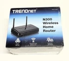 TRENDnet N300 TEW-731BR 4-Port Wireless Home Router - Black