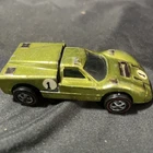 Vintage 1967 Hot Wheels Redline Ford J-Car Antifreeze Green USA
