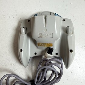 SEGA Dreamcast HKT-7700 Translucent Blue White Wired Video Gaming Controller