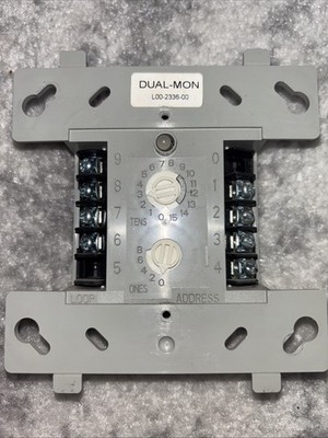 Notifier NDM-100 Addressable Dual Monitor Module. No Resistors Included ...