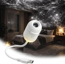 Starry Sky Aurora Galaxy Star Projector for Bedroom Night Light LED Mood Lamp HD