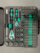Wera 8100 Sasc 2 Zyklop Socket Wrench Set 14 12 Drive Metric 05160785001 Wera 8100 Sasc 2 Zyklop Socket Wrench Set 14 12 Drive Metric 05160785001