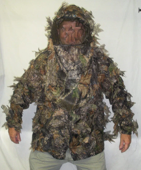 Shannon Outdoors 3DX3-3X Bug Tamer Plus 3-D Leaf Zippered Parka 3XL - Image 2 of 4