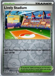 Lively Stadium 180/191 Reverse Holo Uncommon Surging Sparks