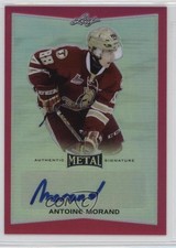 2015-16 Leaf Metal Pink Prismatic 4/10 Antoine Morand #BA-AM1 Auto 0z5