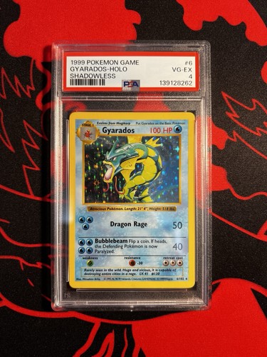 Gyarados (Shadowless) graded PSA 4 for sale on eBay