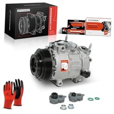 Air Conditioner Compressor with Clutch - Compatible with Ram 1500 5.7L 2014