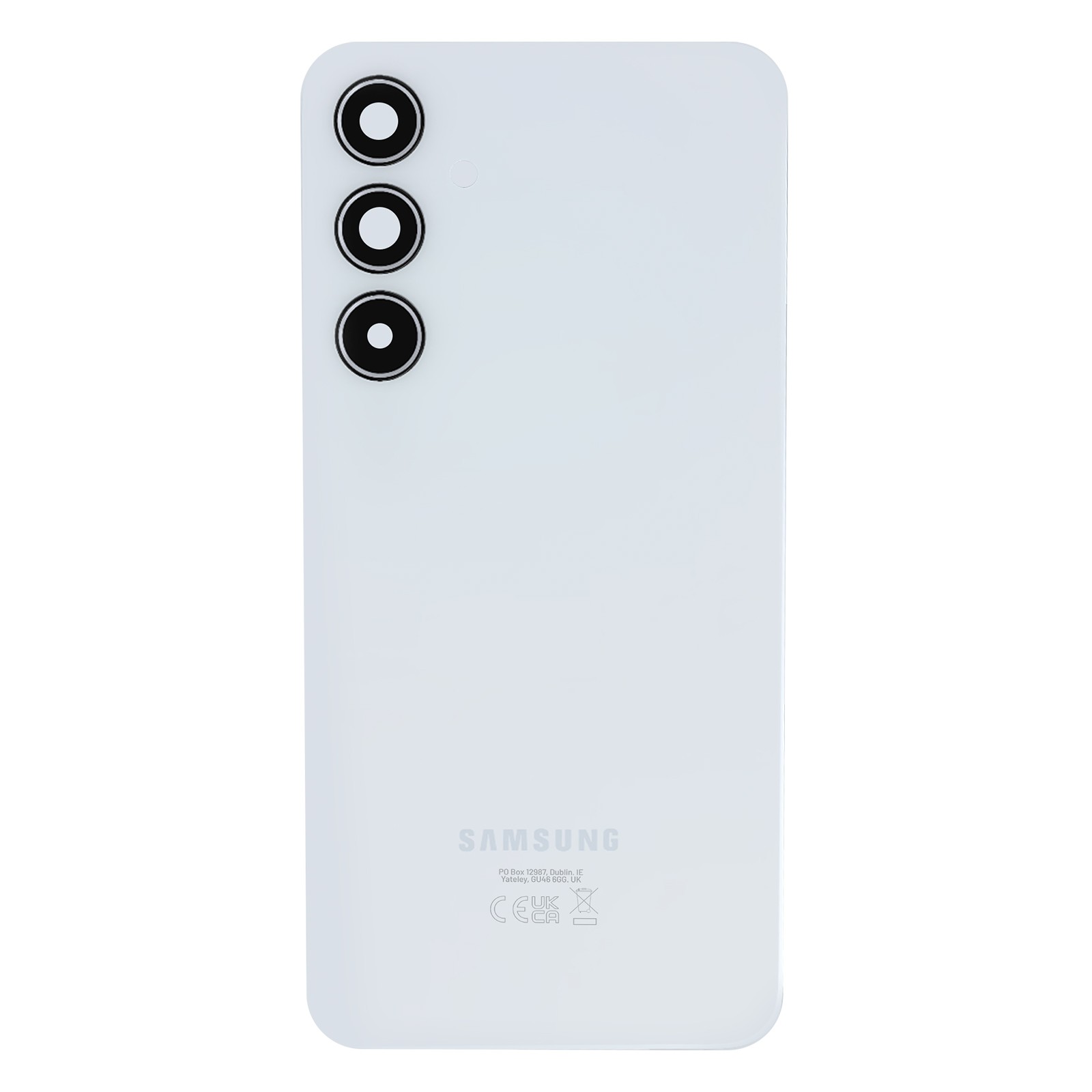 Vitre arrière Samsung Galaxy A55 d'origine Service Pack bleu pâle
