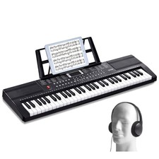 61 Key Digital Keyboard Piano, 200 Tones 200 Rhythms, Electric Portable Piano Ke