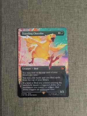Traveling Chocobo - Final Fantasy - Borderless - #0406 Nonfoil - MTG Englisch