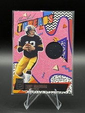 2025 Panini Donruss Elite Throwback Threads Terry Bradshaw #TT-TBW /499 MEM