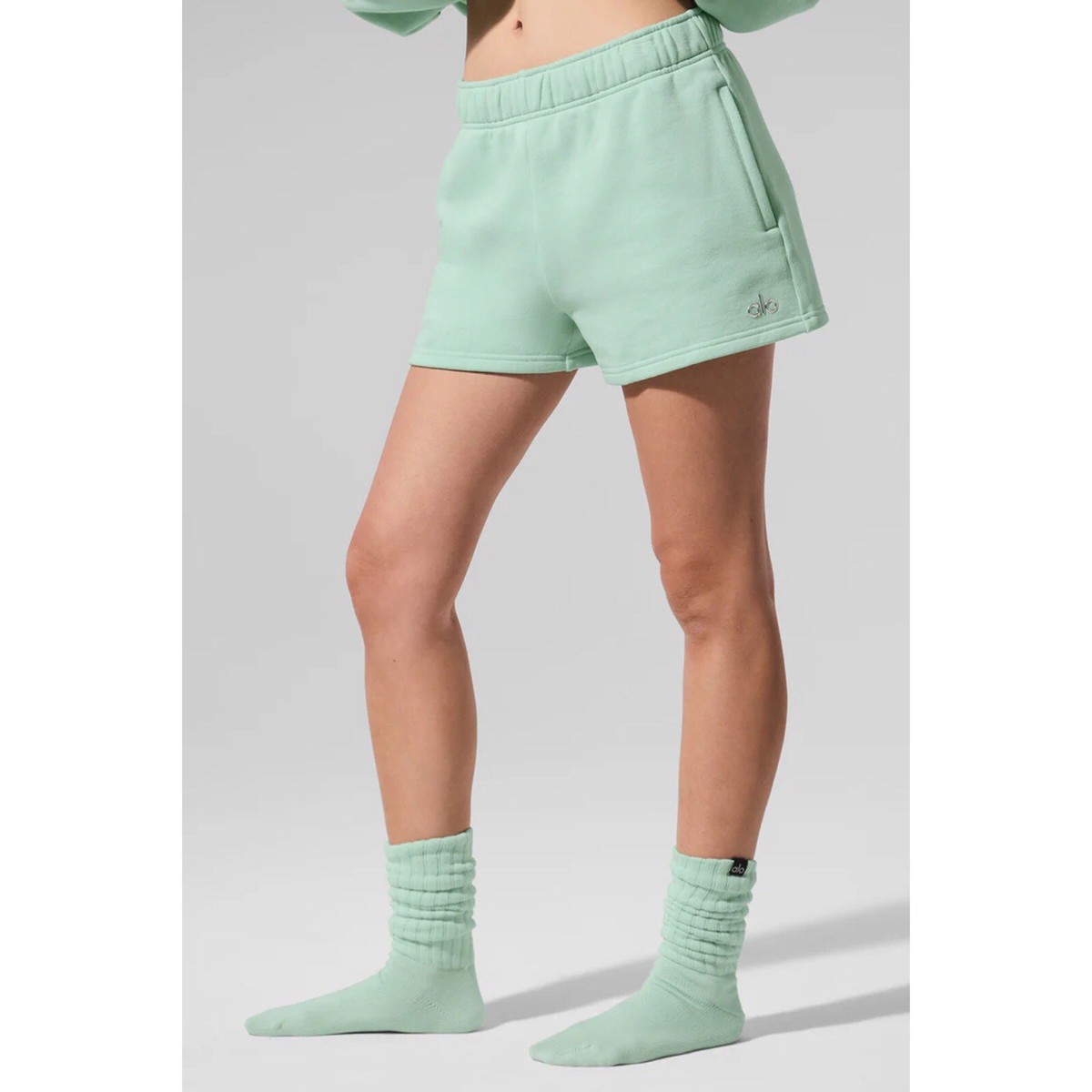 Alo Yoga Accolade Short Spearmint S | eBay