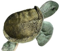 Animal Alley Sea Turtle Plush Toys R Us Geoffrey 2000 EUC 12 Green Cream