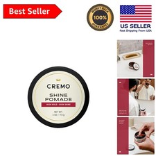 Shine Pomade for Men - 4 Oz High Hold Styling Gel for All Hair Types