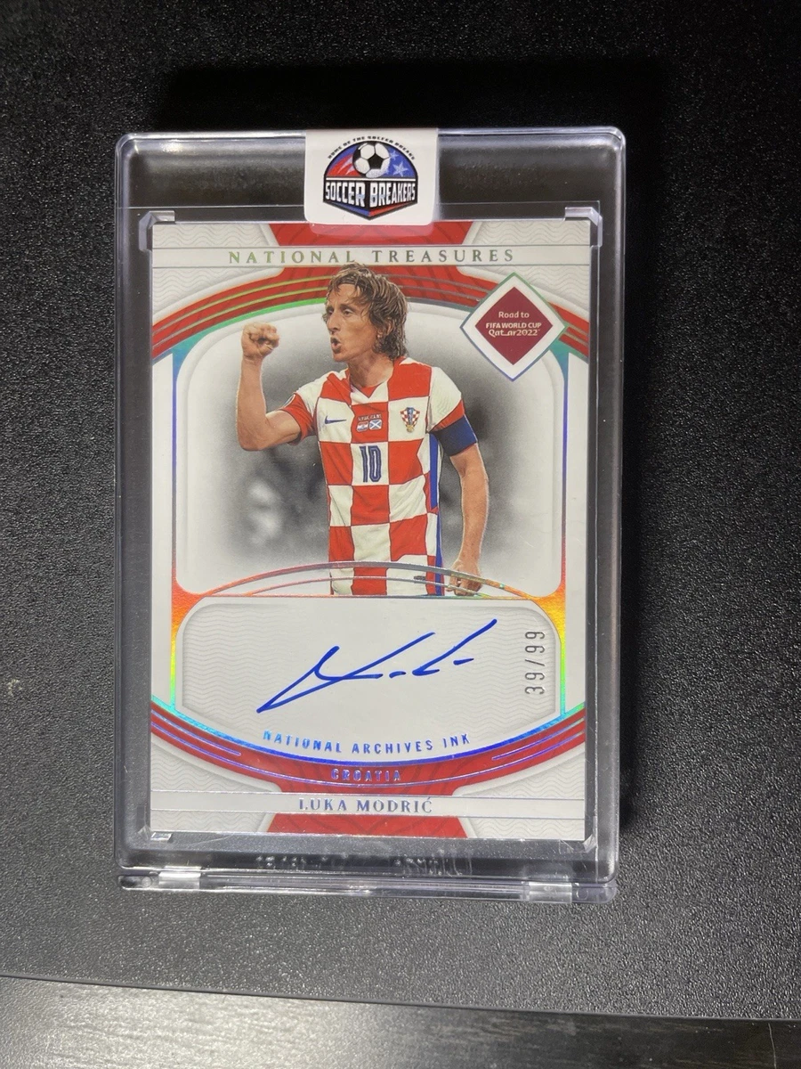 2022 Panini National Treasures Road to FIFA World Cup Soccer