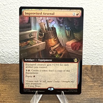 Improvised Arsenal (Extended Art) Teenage Mutant Ninja Turtles Foil