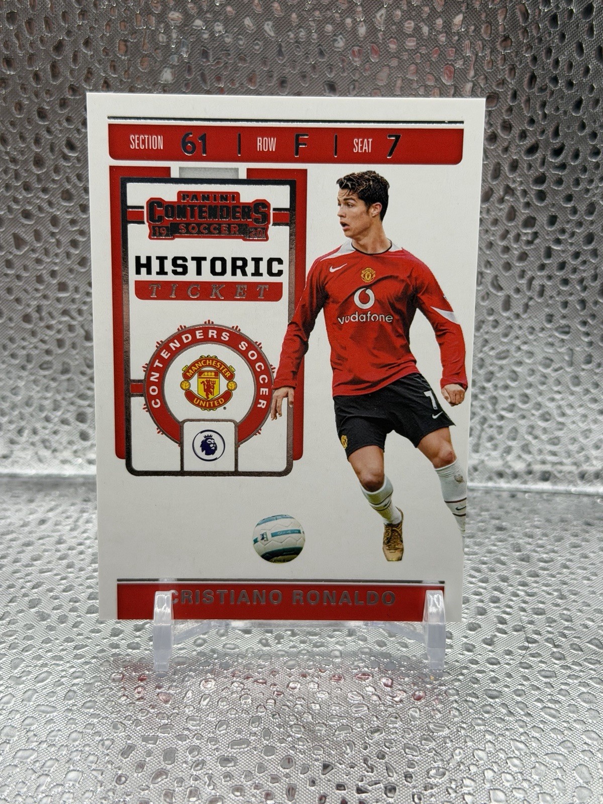 2019-20 Panini Chronicles - Contenders Historic Rookie Ticket Cristiano Ronaldo