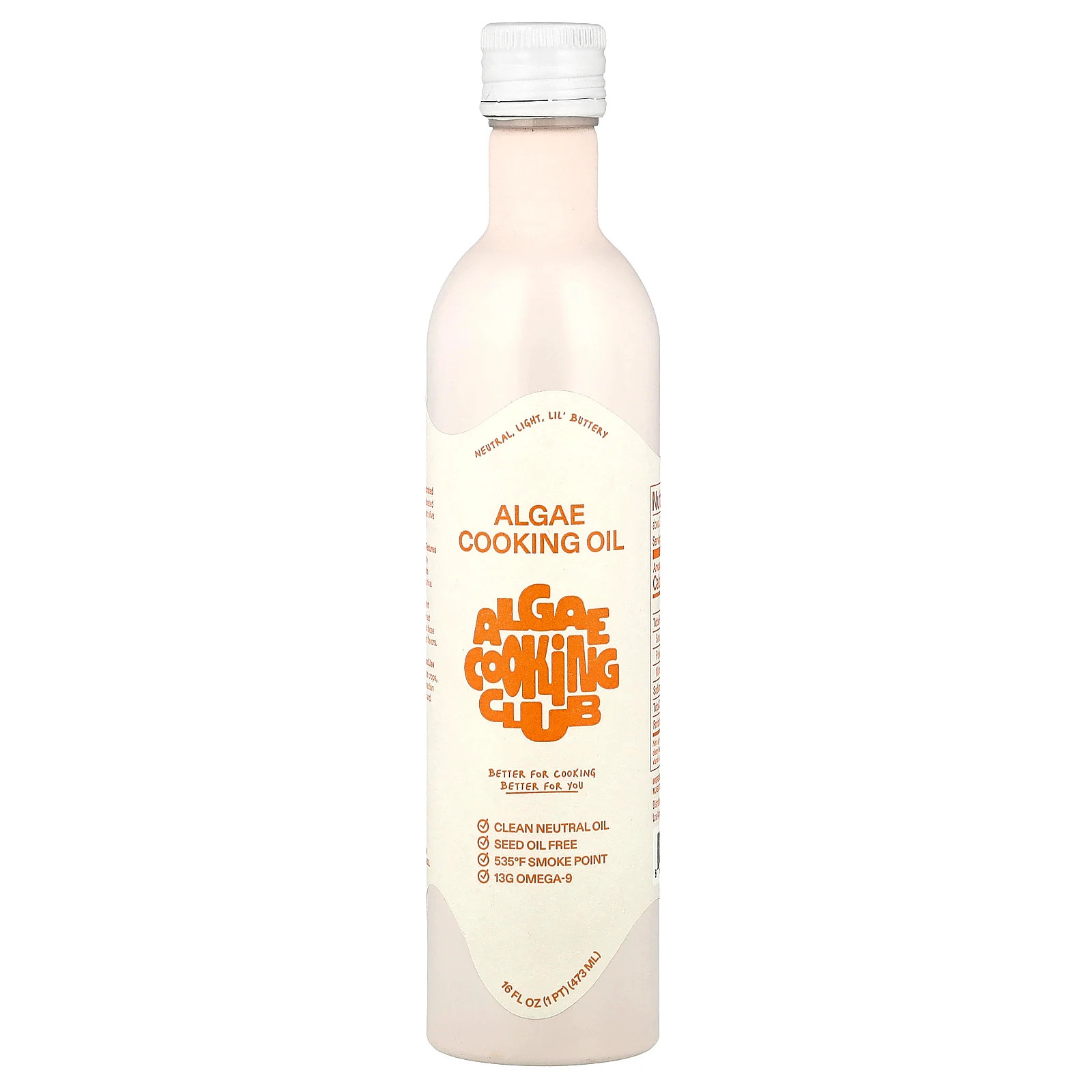 Растительное масло из водорослей, 16 жидких унций (473 мл)