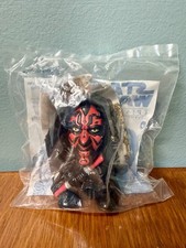 2005 Sealed NOS STAR WARS Episode III BURGER KING Kids Meal Toy, Darth Maul