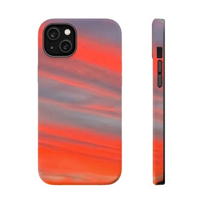 Sunrise iPhone Case, Colorful Impact-Resistant Magnetic Phone Cover, Protective