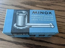 Vintage Minox Film Viewing Magnifier in Box