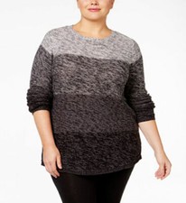 Style  Co Womens Gray Sweater Retail 69