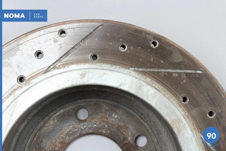 Disco rotor freno trasero izquierdo o derecho 97-99 Jaguar XK8 X100 C2C41251 OEM Foto 2 de 4