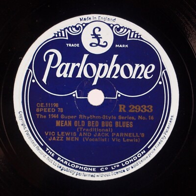 VIC LEWIS, JACK PARNELL JAZZ MEN: Mean Old Bed Bug Blues