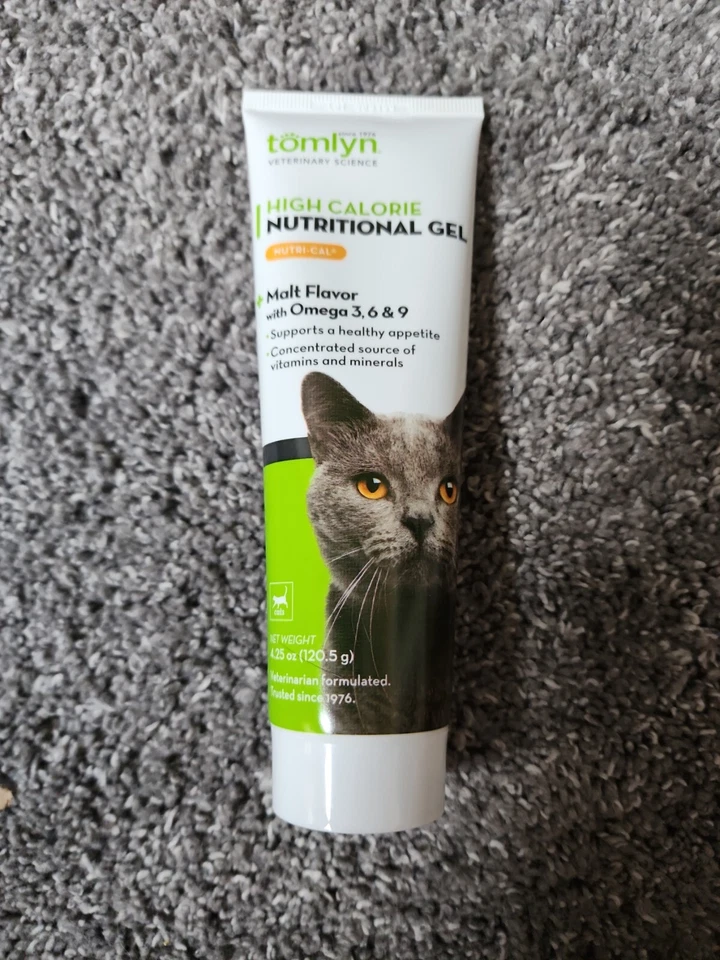 Tomlyn High Calorie Nutritional Gel For Cats, Malt Flavor