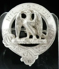 Scottish Provincial Silver Clan Badge Medlock & Craik, Inverness 1939 NIL ARDUUM