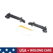 2 Pieces Smoked Dynamic LED Side Mirror Turn Signal Lights for BMW M2 120i 320i