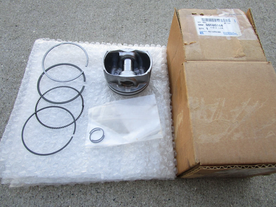 11-21 MOTOR CHEVY BUICK PISTÓN 1.4L CON ANILLOS CANTIDAD 1 P/N 55580184 OEM NUEVO Foto 3 de 4