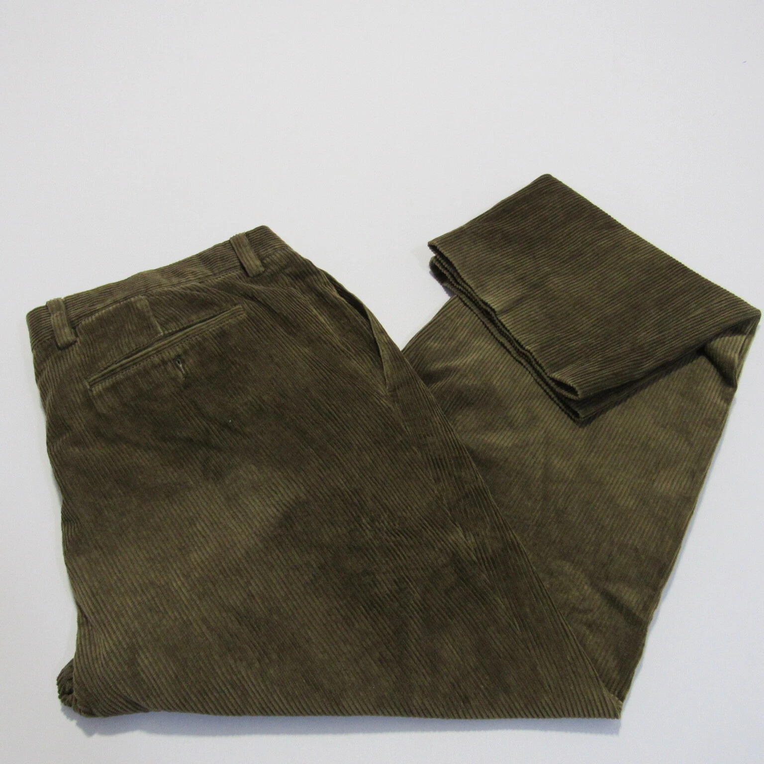 Burberry chino uomo in velluto a coste gamba dritta regolare W 36 L 32 SKU Y04533