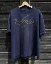 Bjork 90s Logo Classic Style Navy Unisex Short Sleeve  T shirt Reprint S-5XL