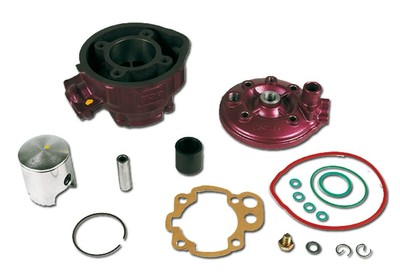 Zylinderkit Lila 75ccm Due Plus Peugeot XPS 50 Enduro 2002 2003