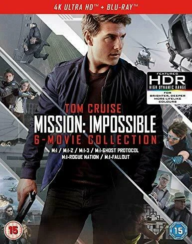 Tom Cruise Remastered DVDs & Blu-rays