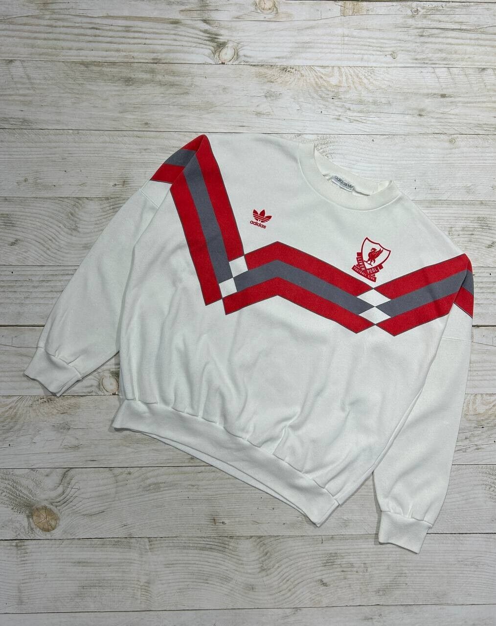 Vintage Adidas Liverpool 1989 1990 Sweatshirt Soccer Y2K