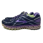 ? Brooks Adrenaline GTS 16 Running Shoes Size 11.5 Purple Green 1202031B506