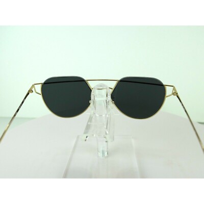 BOB SDRUNK MERCURY (102) GOLD 52 X 17 SUNGLASS FRAMES 
