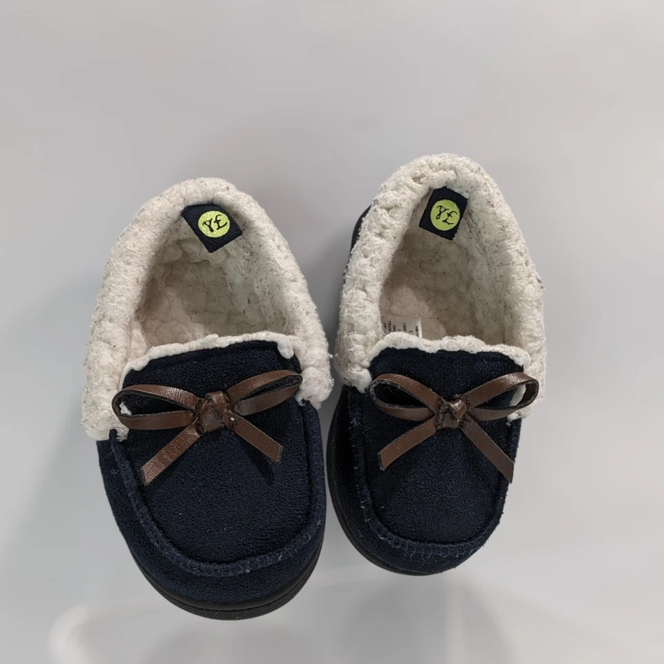 Zapatilla Mocasín Stepping Stones First Steps Imitación Gamuza AZUL Niño Pequeño Talla 5 Foto 4 de 4