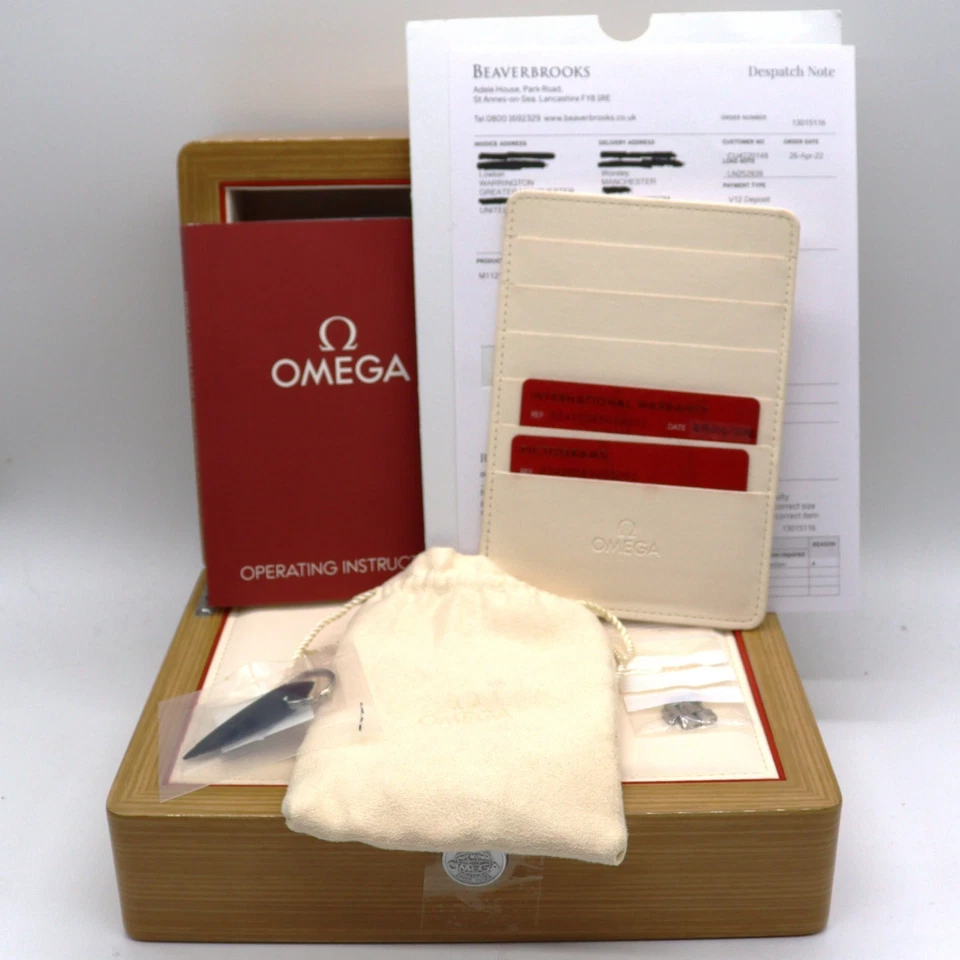 Omega Speedmaster 324.30.38.50.01.001 38 mm Black Dial Steel 2024 Box & Papers, photo 3 of 5